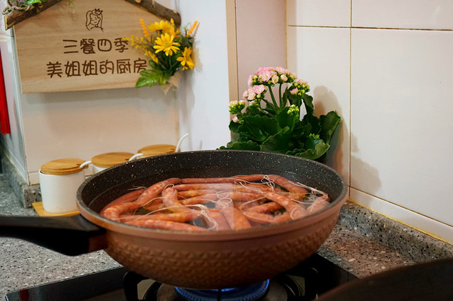 自制脆皮腸的做法-家常味煎菜譜