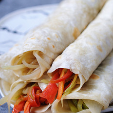 蔬菜卷餅的做法-家常味煎菜譜