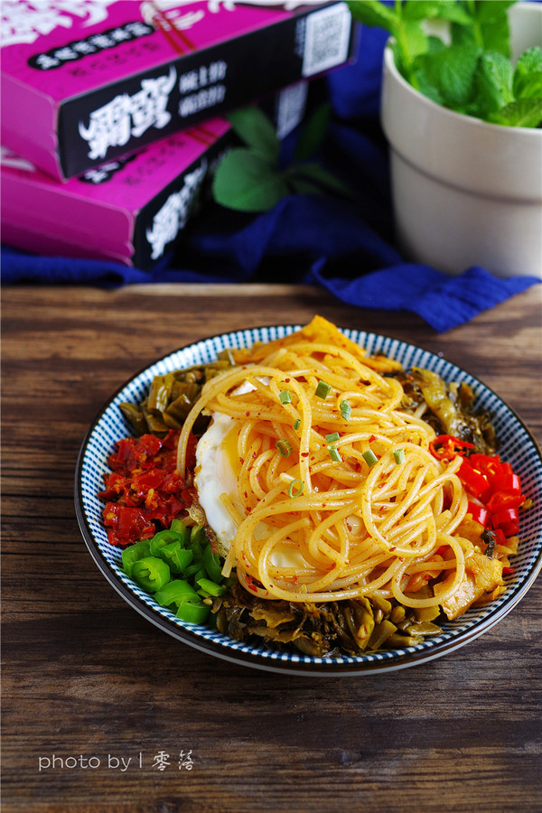 私房涼拌米粉的做法-家常味拌菜譜