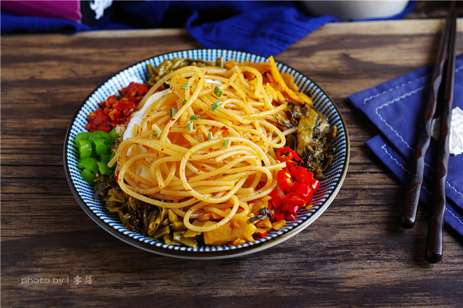 私房涼拌米粉的做法-家常味拌菜譜