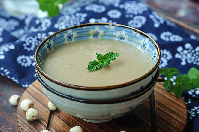 蓮子綠豆羹的做法-家常味煮菜譜