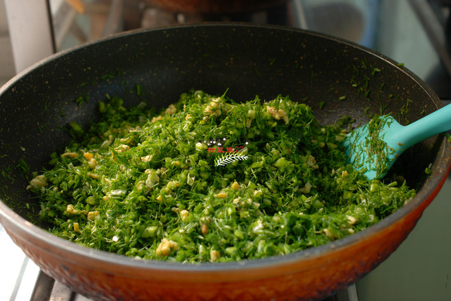 茴香雞蛋素水餃的做法-家常味煮菜譜