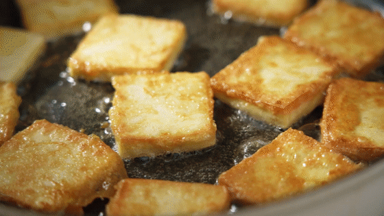 蠔油豆腐【孔老師教做菜】的做法-家常味煎菜譜