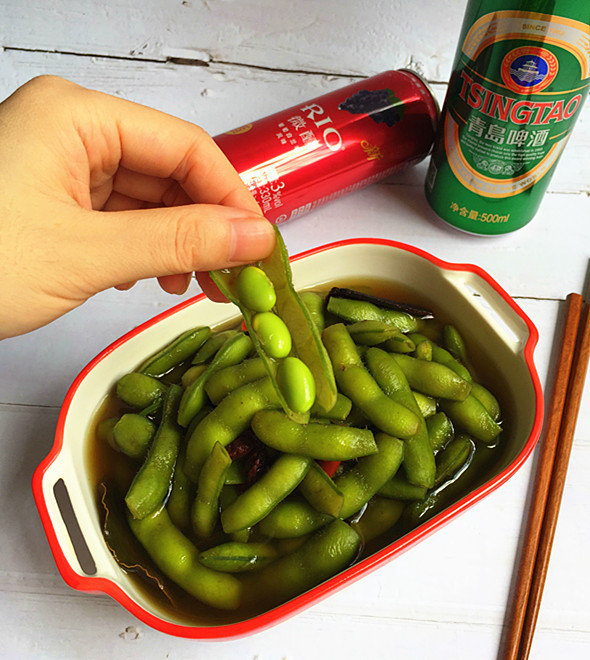 五香毛豆的做法-五香味煮菜譜