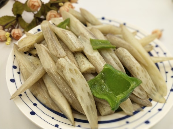 清炒藕帶的做法-咸鮮味炒菜譜