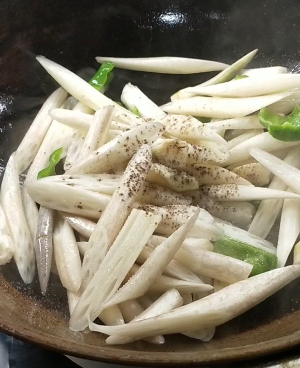 清炒藕帶的做法-咸鮮味炒菜譜