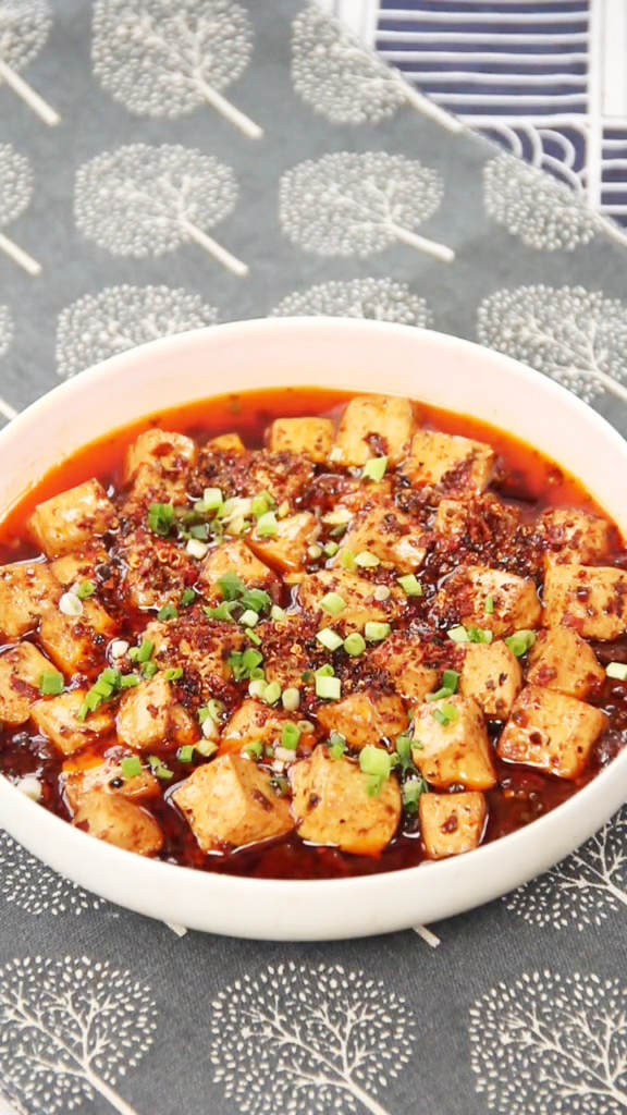 麻婆豆腐的做法-麻辣味炒菜譜