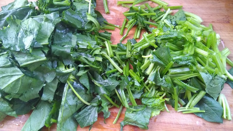 菠菜拌涼粉的做法-家常味拌菜譜