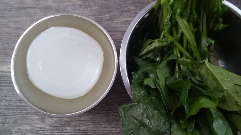 菠菜拌涼粉的做法-家常味拌菜譜