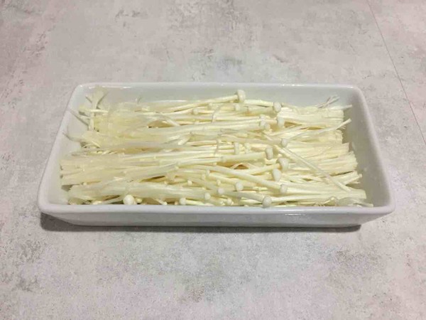 蝦蒸金針菇＃午餐＃的做法-家常味蒸菜譜