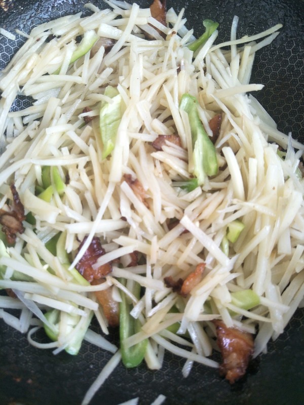 蓮藕絲的做法-香辣味炒菜譜