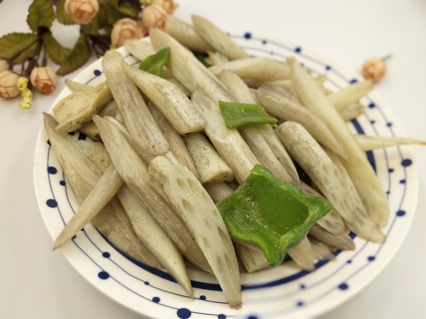 清炒藕帶的做法-咸鮮味炒菜譜