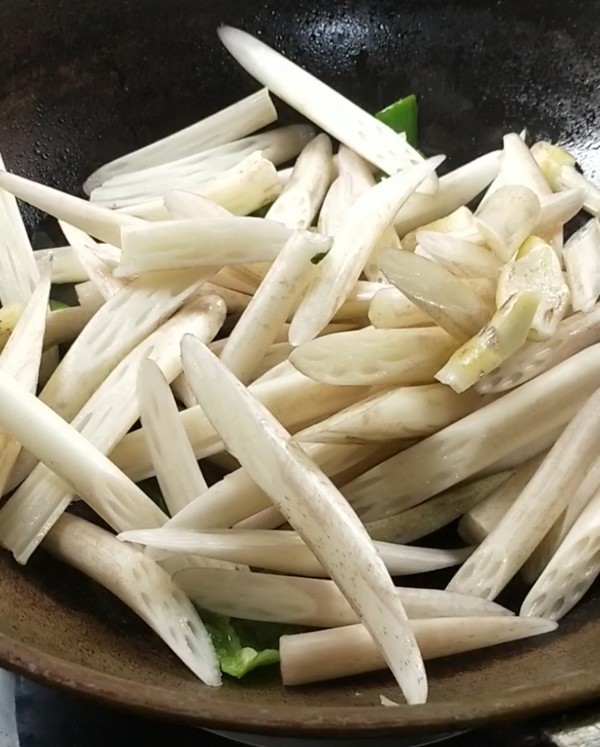 清炒藕帶的做法-咸鮮味炒菜譜