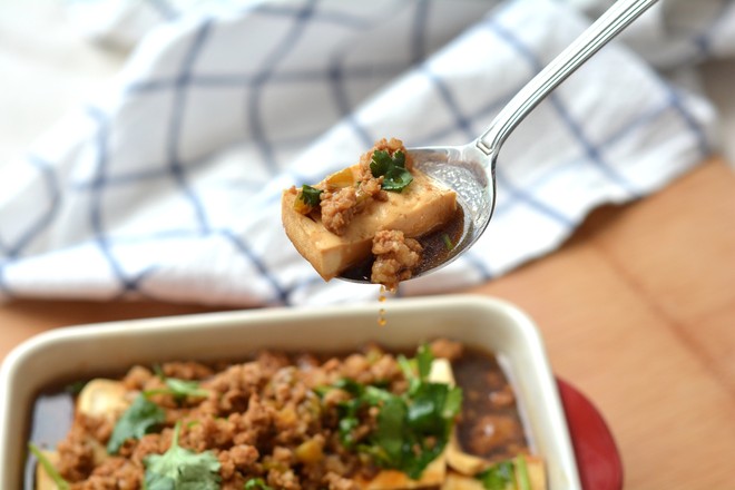 肉末蒸豆腐的做法-家常味蒸菜譜