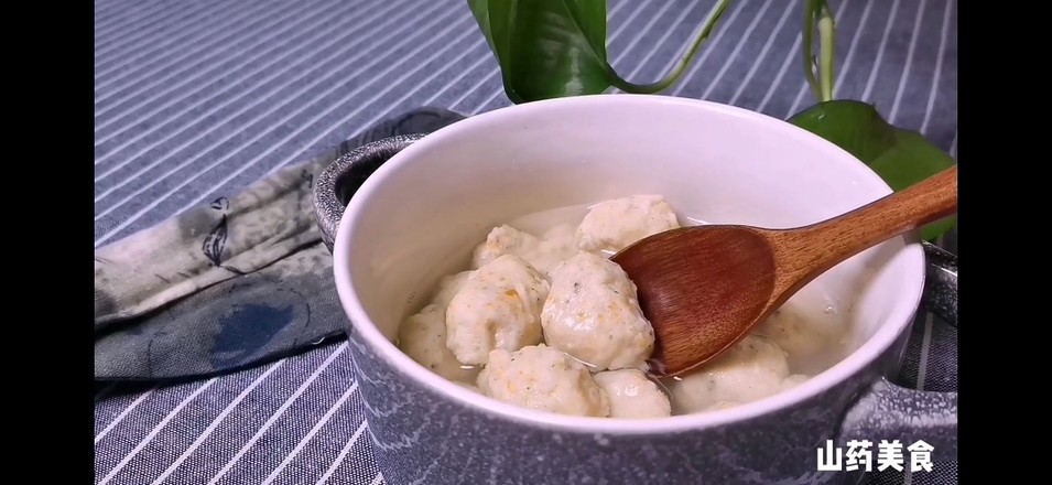 輔食：山藥雞肉丸的做法-咸鮮味煮菜譜