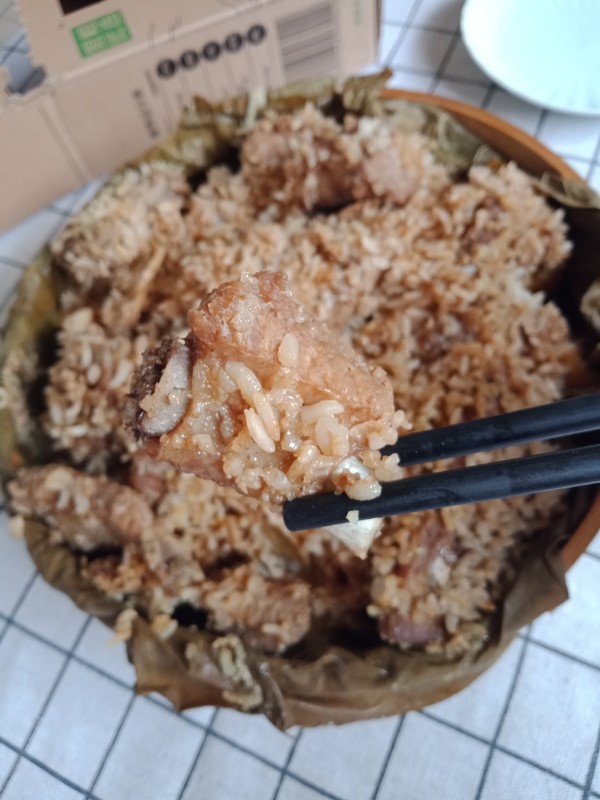 荷葉粉蒸排骨的做法-咸鮮味蒸菜譜