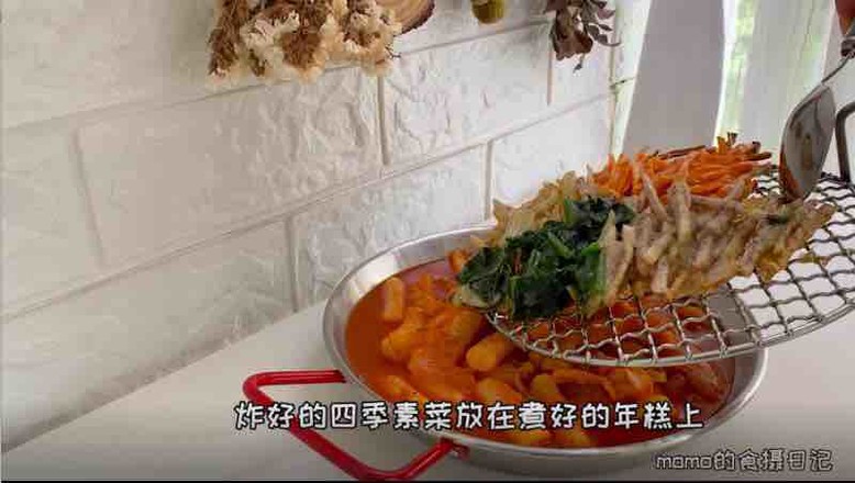 四季炸物年糕的做法-香辣味煮菜譜