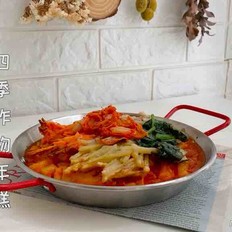 四季炸物年糕的做法-香辣味煮菜譜