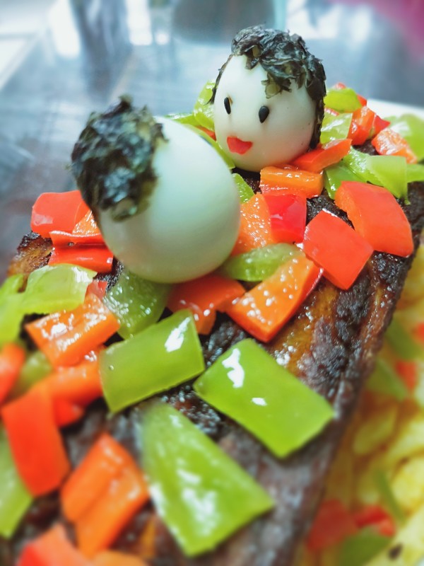 《鵲橋相會》的做法-香辣味其它工藝菜譜