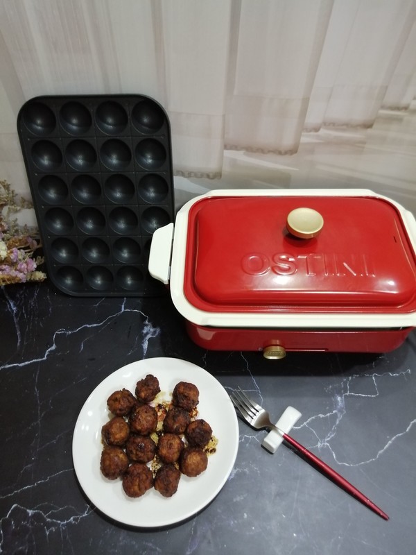 醋溜雞肉丸子的做法-酸甜味煎菜譜