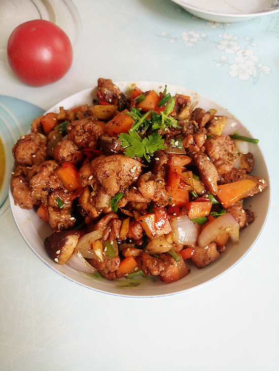 干鍋辣子雞的做法-香辣味炒菜譜