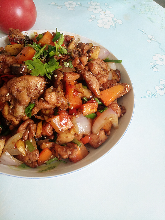 干鍋辣子雞的做法-香辣味炒菜譜