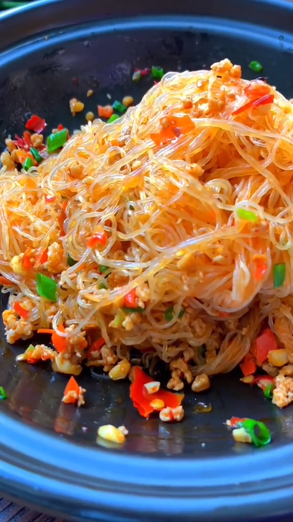 螞蟻上樹的做法-咸鮮味炒菜譜