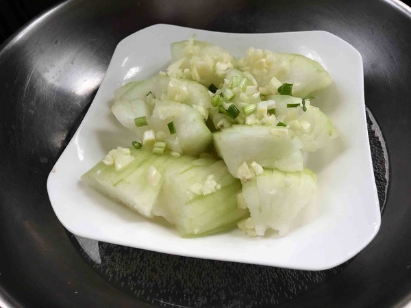 蒜香冬瓜的做法-其它口味蒸菜譜