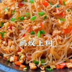 螞蟻上樹的做法-咸鮮味炒菜譜