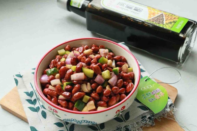 好吃到停不下來的老醋花生的做法-家常味拌菜譜