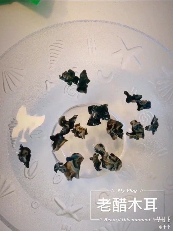 老醋木耳(CUCU有機醋)的做法-酸辣味拌菜譜