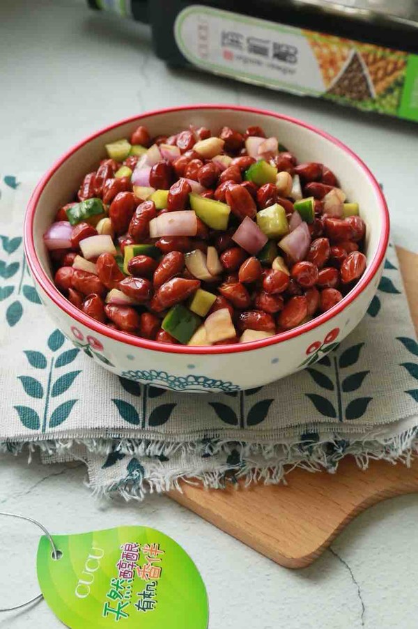 好吃到停不下來的老醋花生的做法-家常味拌菜譜