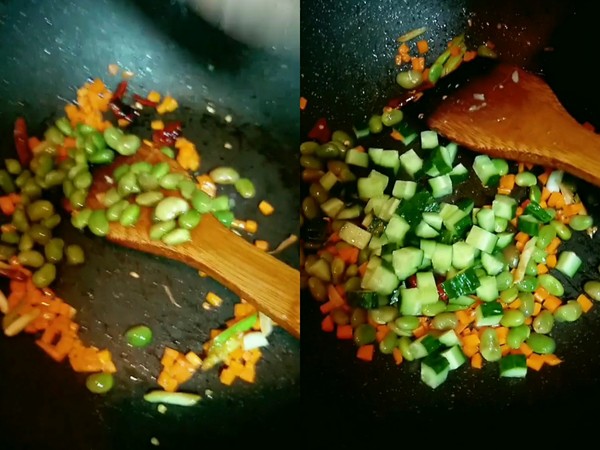 胚芽米蛋炒飯的做法-家常味炒菜譜