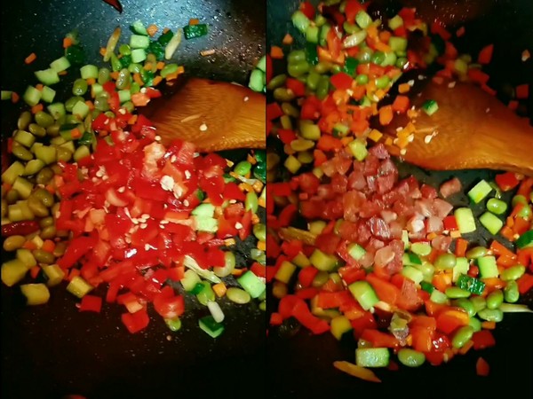 胚芽米蛋炒飯的做法-家常味炒菜譜