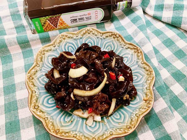 老醋木耳(CUCU有機醋)的做法-酸辣味拌菜譜