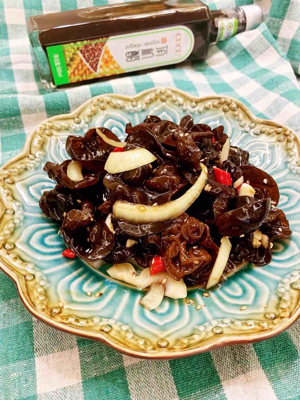 老醋木耳(CUCU有機醋)的做法-酸辣味拌菜譜