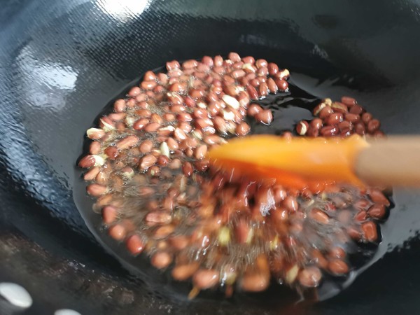 老醋花生的做法-酸辣味拌菜譜