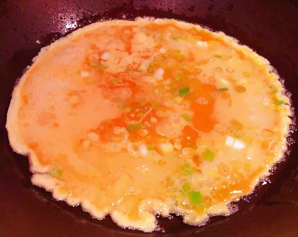 雞蛋時(shí)蔬煎餅卷的做法-咸鮮味炒菜譜