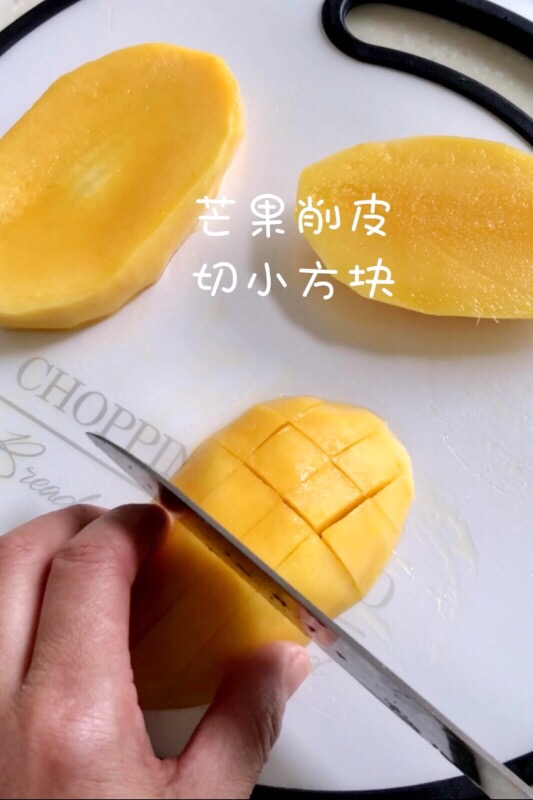 芒果油條蝦的做法-咸鮮味煎菜譜