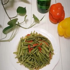 素炒山芋藤的做法-家常味炒菜譜