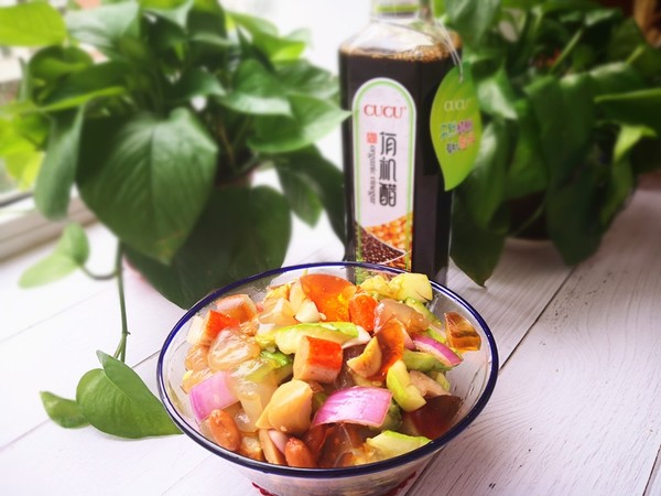 老醋六樣的做法-酸甜味拌菜譜