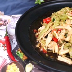 黃瓜拌雞絲的做法-酸辣味拌菜譜