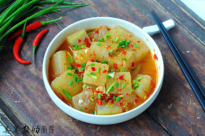 紅燒冬瓜的做法-香辣味燒菜譜