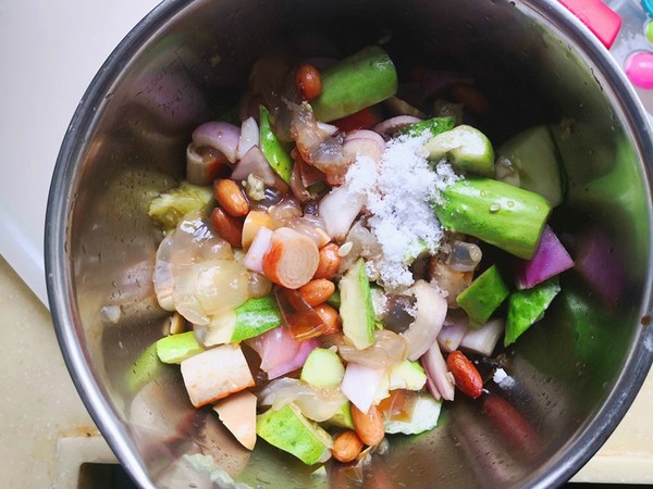 老醋六樣的做法-酸甜味拌菜譜