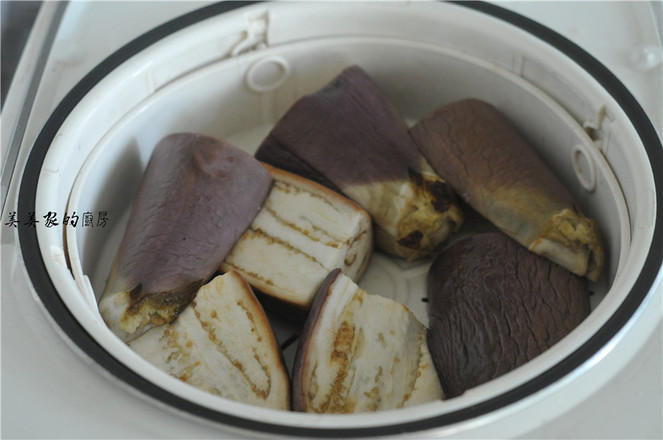 回鍋茄子的做法-家常味蒸菜譜