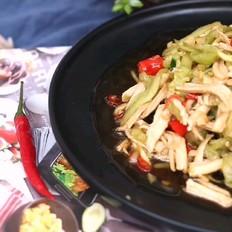 黃瓜拌雞絲的做法-酸辣味拌菜譜