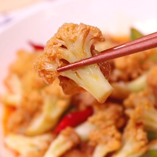 家常炒菜花的做法-家常味炒菜譜