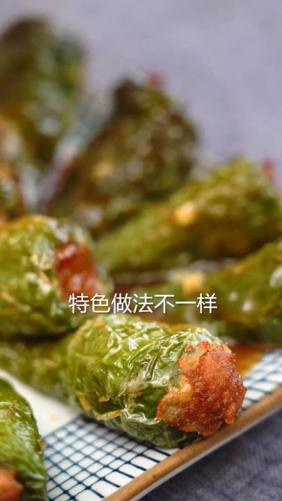 辣椒釀的做法-家常味炒菜譜