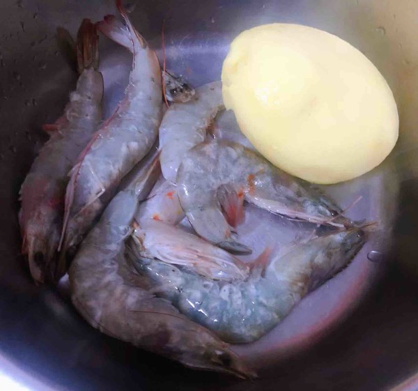 海蝦炒土豆絲的做法-咸鮮味炒菜譜