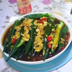 蒜蓉秋葵的做法-咸鮮味煮菜譜